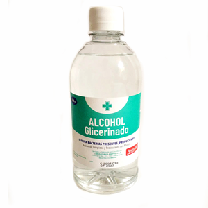 Alcohol Glicerinado 69% Aseptic Pet X 500 Cc - Alcohol Glicerinado