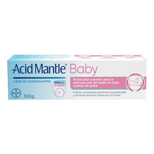 Crema Antipañalitis Acid Mantle Baby Tubo X 100 G - Acid Mantle