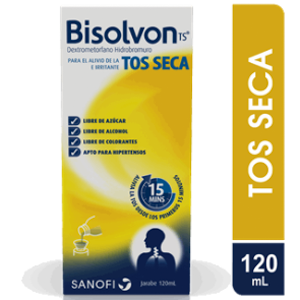 Bisolvon Ts  Tos Seca Jarabe Frasco X 120 Ml - Bisolvon Ts