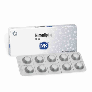 Nimodipino Mk 30 Mg Caja X 20 Tabletas - Mk