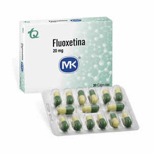 Fluoxetina Mk 20 Mg Caja X 30 Capsulas - Mk