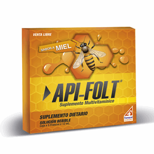 Api-folt Bebible X 5 Ampollas. - Api-folt