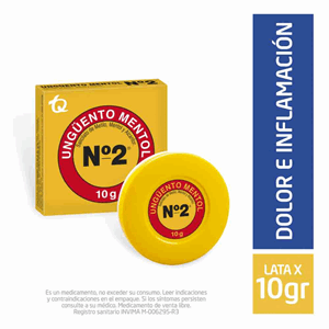 Mentol # 2 X 10 Gramos. - Mentol  #2