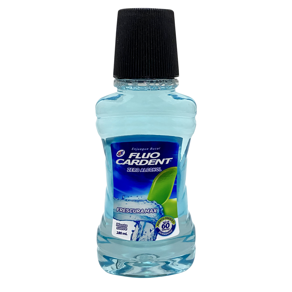 Fluocardent Enjuague Bucal Fres/max Zero Alcohol Menta Suave X 180 Ml - Sin Asignar