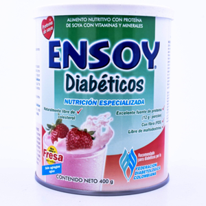 Ensoy Diabeticos Sabor Fresa Lata X 400 G - Ensoy