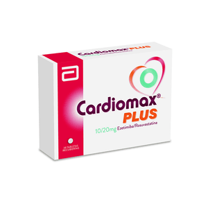 Cardiomax Plus 10/20 Mg Caja X 28 Tabletas Recubiertas - Cardiomax