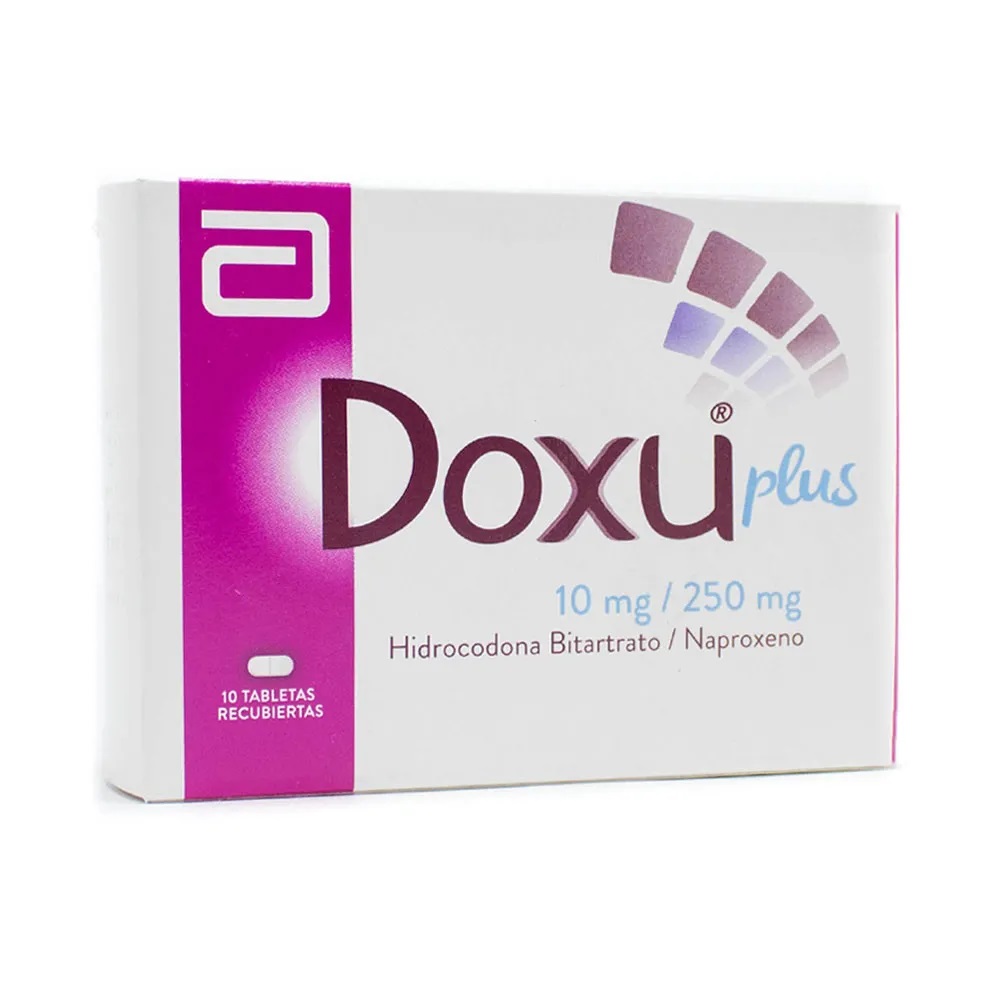 Doxu Plus 10/250 Mg Caja X 10 Tabletas Recubiertas - Doxu Plus