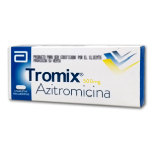 Tromix 500 Mg Caja X 6 Tabletas Rcubiertas - Tromix  Ag