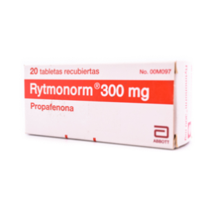 Rytmonorm 300 Mg X 20 Tabletas Recubiertas. - Rytmonorm