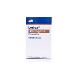 Lyrica 20 Mg/ml Sol Oral Fco X 105 Ml. - Lyrica
