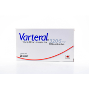 Varteral 320/5 Mg X 28 Capsulas Blandas - Varteral  Proc