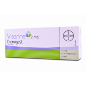 Visanne 2 Mg Caja X 28 Comprimidos - Viscotears