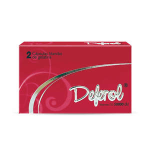 Deferol 50.000 Ui Caja X 2 Capsulas Blandas - Sin Asignar