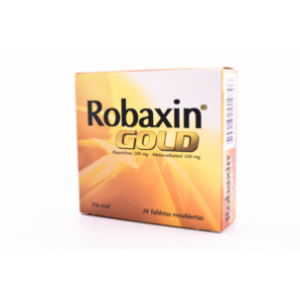 Robaxin Gold 200/500 Mg Caja X 20 Tabletas - Robaxin