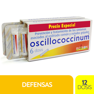Oscillococcinum X 6 Dosis Oferta (pague 1 Lleve 2) - Oscillococcinum