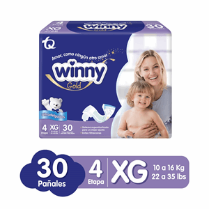 Winny Panal Ultradelgado Gold Et-4 Xg X 30 Unds - Sin Asignar