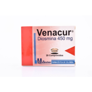 Venacur 450 Mg X 20 Tabletas*** - Venacur