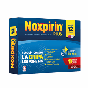 Noxpirin Plus X 6 Capsulas. - Noxpirin