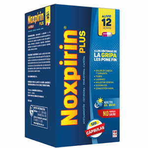 Noxpirin Plus Caja X 120 Capsulas - Noxpirin