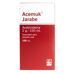 Acemuk 2 Gr/100 Ml Granulado P/sol Oral Fco X 100 Ml - Sin Asignar