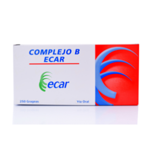 Complejo B Ecar Caja X 250 Grageas - Ecar