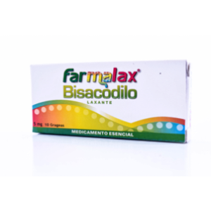 Farmalax 5 Mg X 10 Grageas. - Farmalax