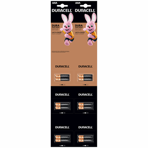 Pila Duracell Alkalina Aaa Display X 6 Unidades - Duracell