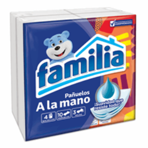 Familia Panuelo X 4 Blsa*10u   32600 - Familia