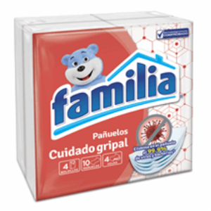Familia Panuelo Cuidado Gripal X 4 Blsa*10 Ui/32952 - Familia