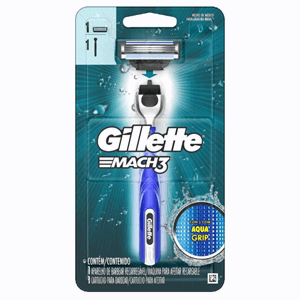 Mach 3 Gillette Aqua Grip Maquina+
cartucho - Sin Asignar