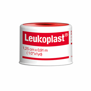Esparadrapo Leukoplast/tela 1/2 X 1 Yarda. - Leukoplast