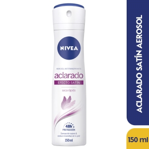 Desodorante Nivea Deo Aclarado Efecto Satin Spray X 150 Ml - Nivea