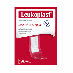 Leukoplast Curas Prof Estandar Transp X 100 Unds Resist Al Agua - Sin Asignar