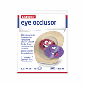 Parche Ocular Regular Leukoplast 5.5/7.6 Cm X 30 Unds Ref.76466-00 - Sin Asignar