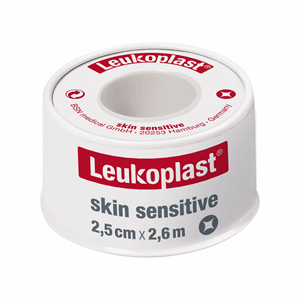 Esparadrapo Leukoplast Skin Sensitive 2.5 Cm X 2.6 Mt X 1 Carrete - Sin Asignar