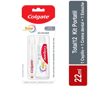 Colgate Kit Portatil (1 Cep+crema Total 12) - Colgate