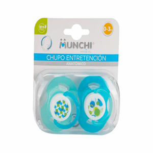 Chupo Entretencion Anatomico Munchi Magical X 2 Unds (0-3 M) - Sin Asignar