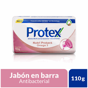 Jabon Protex Nutri Protect Omega 3 Barra X 110 G - Protex