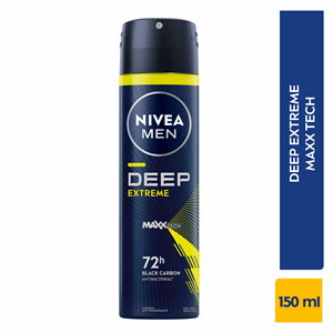 Nivea Deo Men Deep Extreme Aerosol X 150 Ml - Sin Asignar