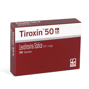 Tiroxin 50 Mcg X 50 Tabletas - Tiroxin