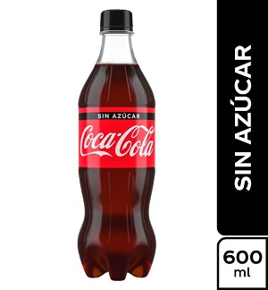Coca-cola Zero X 600 Ml - Coca  Cola