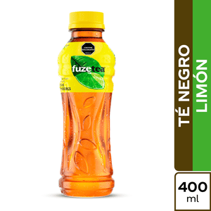 Fuze Tea Te Negro Limon X 400 Ml - Fuze  Tea
