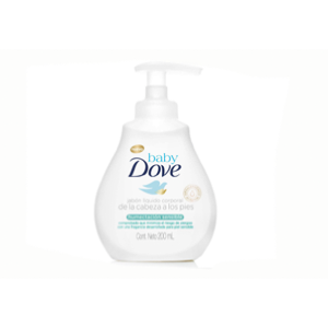 Dove Baby Jabon Liq De Cabeza A Pies Humec Sensible X 200 Ml - Dove