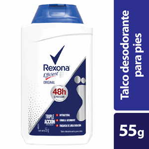 Rexona Efficient Original Talco Pote X 55 Gr - Sin Asignar
