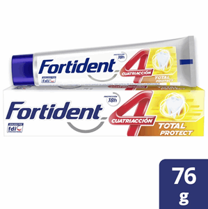 Crema Dental Fortident 4 Accion Total Protect Tubo X 76 G - Fortident