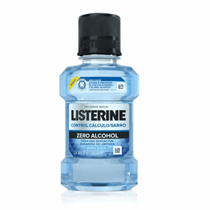 Emjuage Bucal Listerine Control Calculo Y Sarro Frasco X 180 Ml Zero Alcohol - Listerine