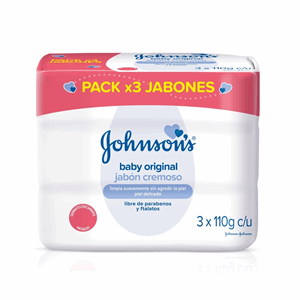 Jabon Johnson Baby Original 3 X 110 G (precio Especial) - Johnsons
