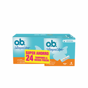 Tampones O-b Original Super X 16 Ui+tamp O-b Orig Super X 8 Ui Super Ahorro - Sin Asignar