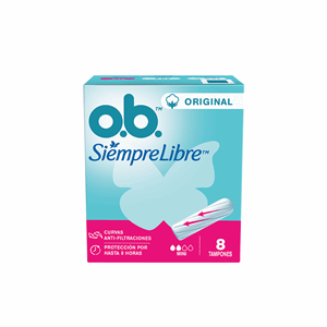 Tampones O-b Original Siempre Libre Mini X 8 Ui - Sin Asignar