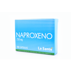Naproxeno L-s 250 Mgs X 10 Capsulas - Naproxeno  Lst